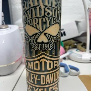 20 oz Stainless Sublimation Tumbler Harley Davidson Hogg Brand